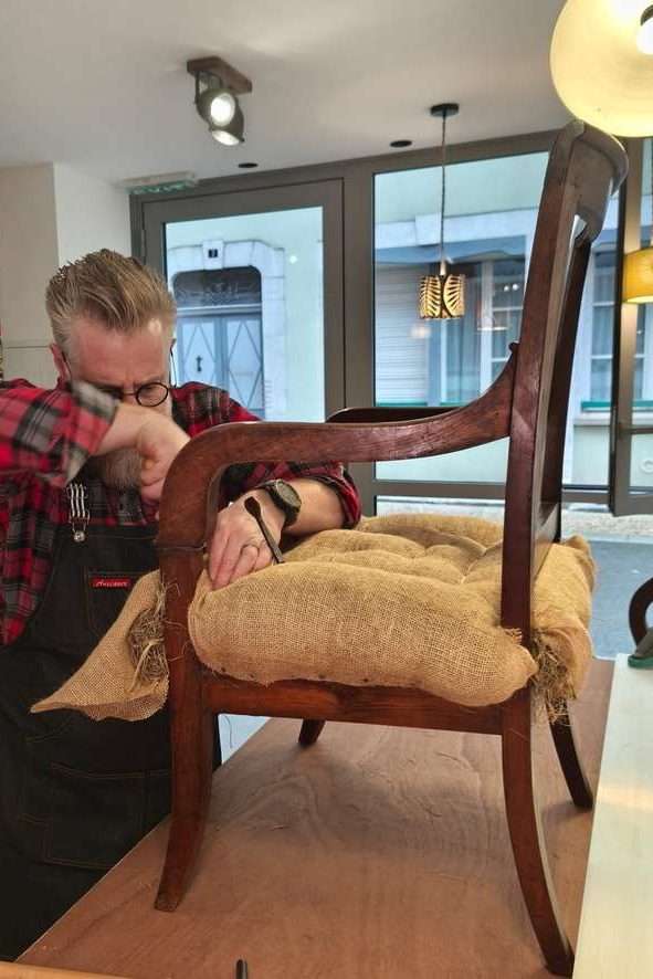 Savoir Faire et Découverte - Semaine tapisserie créative : Réalisez votre fauteuil Voltaire